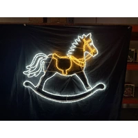 Rocking Horse Rope Light Motif