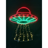 Christmas UFO Rope Light Motif 