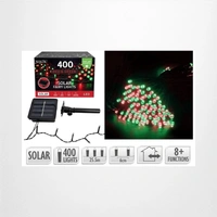Red & Green Solar Fairy String - 24m