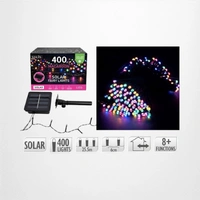 Macaroon Solar Fairy Light String - 24m