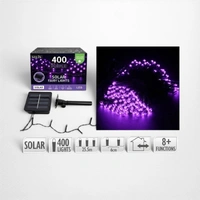 Purple Solar Fairy String - 24m