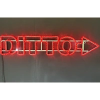 DITTO (right arrow) Christmas Rope Light Motif 
