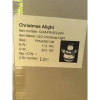 85cm LED Fibreglass Snowman