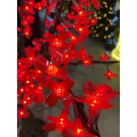 2M Red Simulation Cherry Tree