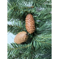 2.7M Green Mixed Leaf  Christmas Garland