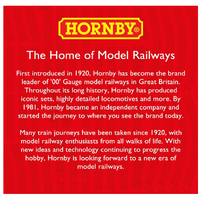 Hornby 4 Straight Track 16.8cm 1:76 Scale-Avail Oct 2024