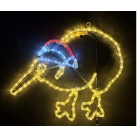 Christmas Kiwi Rope Light Motif