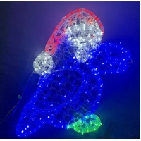 Christmas Kookaburra Rope Light Motif 