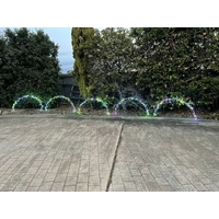5 RGB Jumping LED Arches