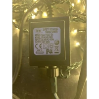 10M LED Warm White Icicles- clear wire