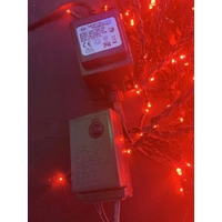 15M Red LED Icicles 
