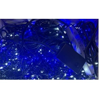 25M White and Blue Icicles
