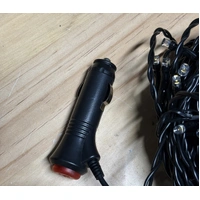 10M Warm White String - cigarette lighter operated 12V