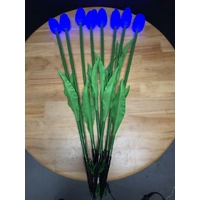 Set of 8 Blue Tulips
