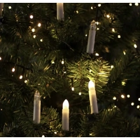 10 LED Warm White Candle String Light