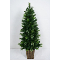 4.5FT Lit Potted Porch Tree - FREE SHIPPING