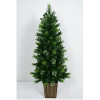 4.5 Foot Lit Potted Porch Tree - FREE SHIPPING