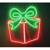 Neon Flex Giftbox Rope Light Motif 80cm