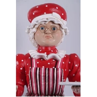 Resin Mrs Claus