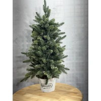 90cm Frosted Christmas Tree 