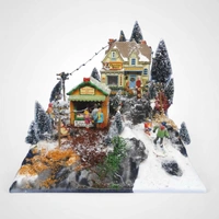 Christmas Village Mini Ski Run Base - PREORDER