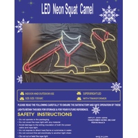 Neon LED Lying Camel 