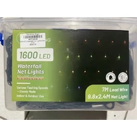 Multi LED Waterfall Net 9.6m x 2.4m