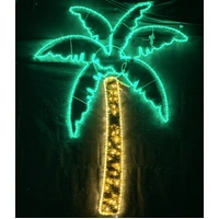 Palm Tree Rope Light Motif 