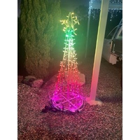 5 Foot RGB Cone Tree