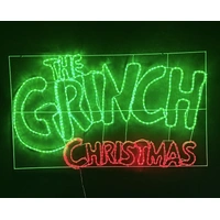 The Grinch Christmas Rope Light Motif