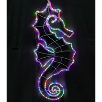 RGB Sea Horse Rope Light Motif