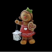 Resin Gingerbread Girl - 37cm