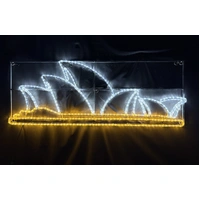 Sydney Opera House Rope Light Motif