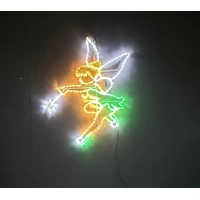 Fairy Tinkerbell Rope Light Motif 