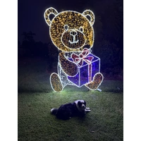 3m Teddy Bear Rope Light Motif 