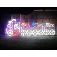 Giant Train 3m long Rope Light Motif