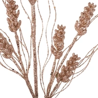 93cm Champagne Glitter Wheat Stem