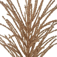 60cm Copper Bead & Glitter Spray