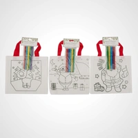 Colour Your Own Christmas Tote Bag(C)
