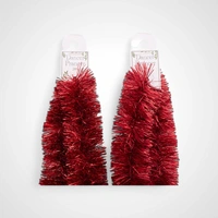 2m Red 10ply Fine Cut Tinsel 