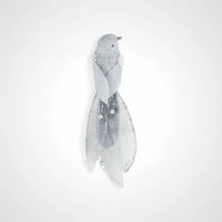 25cm Silver Bird (B) 