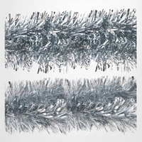 2m Silver 6ply 20cm Thick Tinsel B