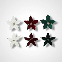 25cm Ivory Poinsettia 