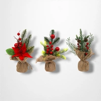 Berry Pot w/Burlap Pot B - 26cm