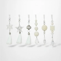 Pearl Drop Tree Decoration D - 12.5cm
