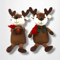 21cm Sitting Reindeer B