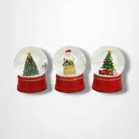 10cm Santa Snow Globe B