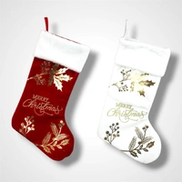 Red Velvet Christmas Stocking