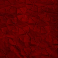 Luxe Red Faux Fur Tree Skirt - 120cm