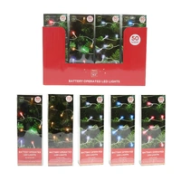 4.9m Warm White Battery Operated String Light 